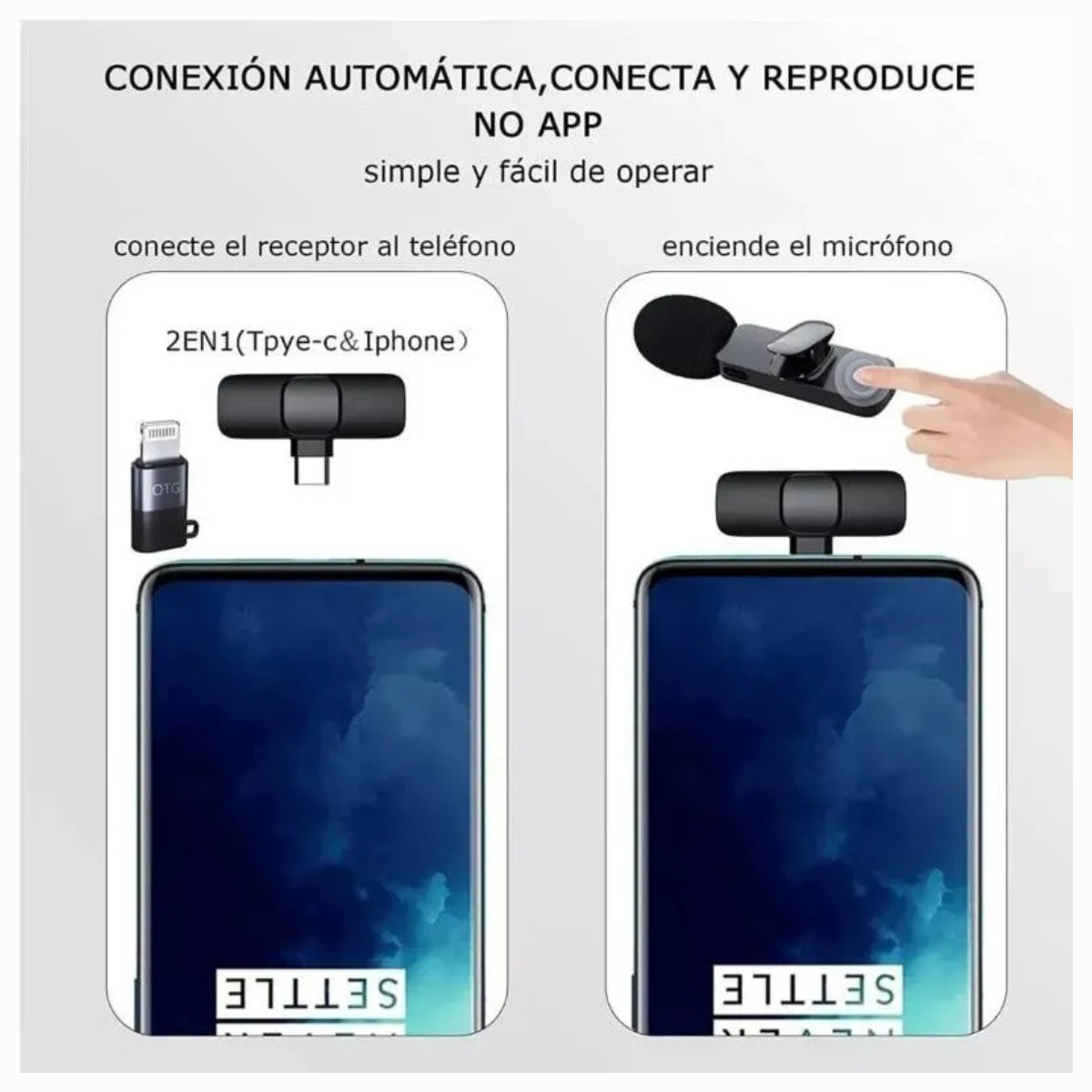 Micrófono Corbatero Lavalier K9 TEK HOGAR