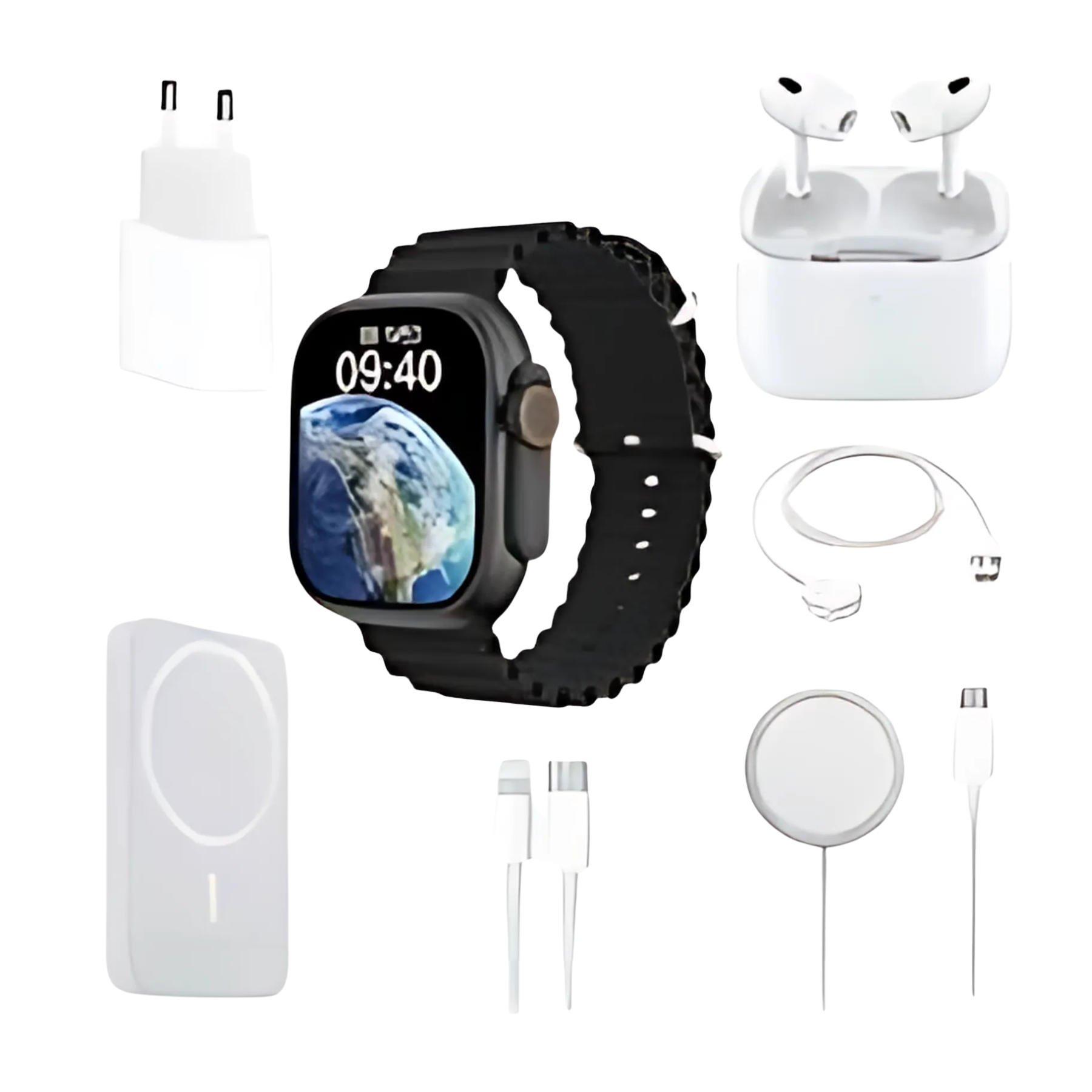 🟢Combo Smartwatch X8 Ultra + Audífonos TEK HOGAR