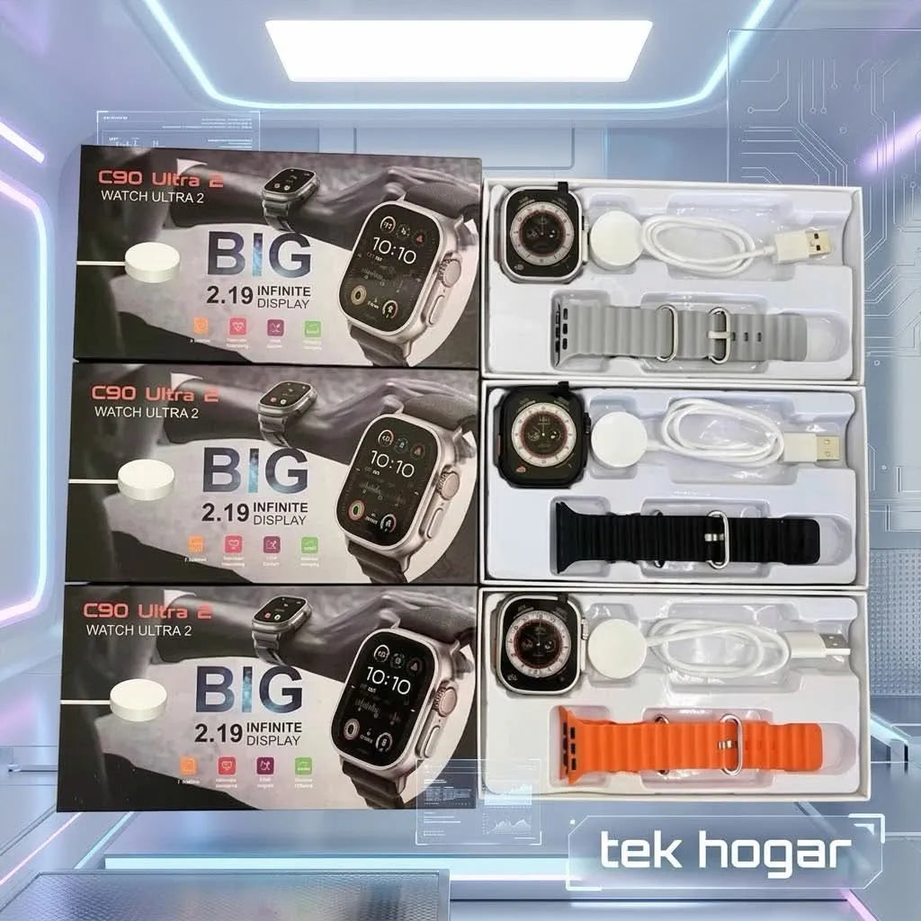 🟢Reloj Inteligente Smartwatch C90 Ultra 2  TEK HOGAR